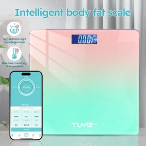 Gradient Color Intelligent LCD Electronic Scale