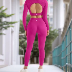 2PCS Yoga Suit Women Sports Set